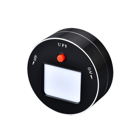 Zásuvkový modul Viking A10B, čierna/ LED svetlo 3W/230V,16A,50Hz