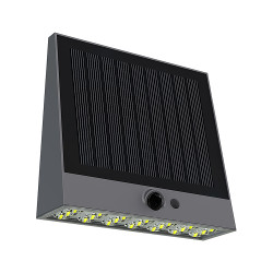 Vonkajšie solárne LED svetlo Viking SR25/Pohybový senzor/1000 lm/4 režimy/IP54/denná biela