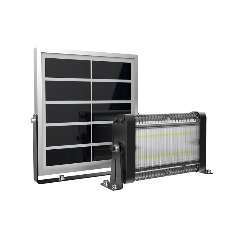 Vonkajšie solárne LED svetlo Viking SR20/3000 lm/4 režimy/IP65/studená biela