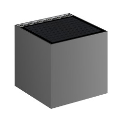 Vonkajšie solárne LED svetlo Viking SR32/700 lm/IP54/4 režimy/denná biela