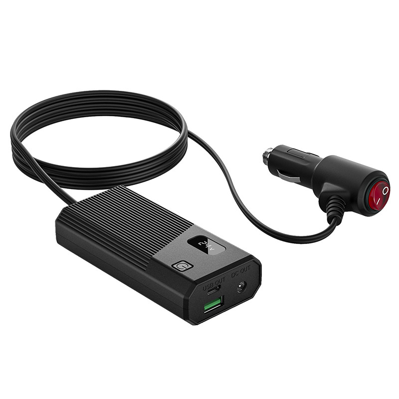 Nabíjací adaptér do auta Viking C-DC84/Output: 1xUSB-C, 1xUSB-A/Input: 12V, 24V