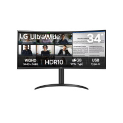 34'' LG LED 34WR55QK - VA,QHD,USB-C,100Hz