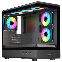 EVOLVEO Ursus, skriňa mATX, 6x ARGB ventilátor