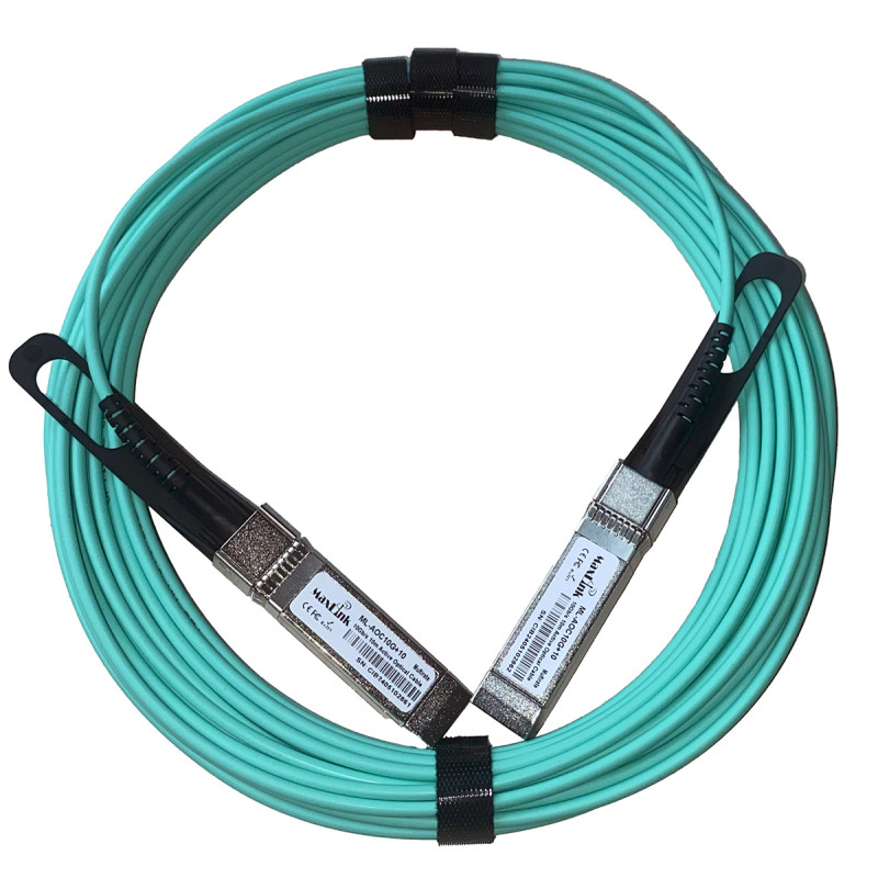 MaxLink 10G SFP+ AOC optický kábel, aktívny, DDM, 10m