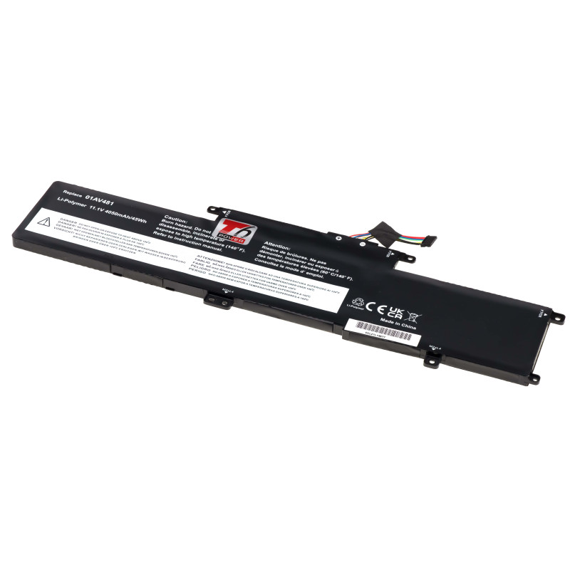 Batéria T6 Power pre Lenovo ThinkPad L380, L390, S2 Yoga, 4050mAh, 45Wh, 3cell, Li-Pol
