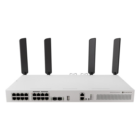 MikroTik CRS418-8P-8G-2S+5axQ2axQ-RM, Cloud Router Switch