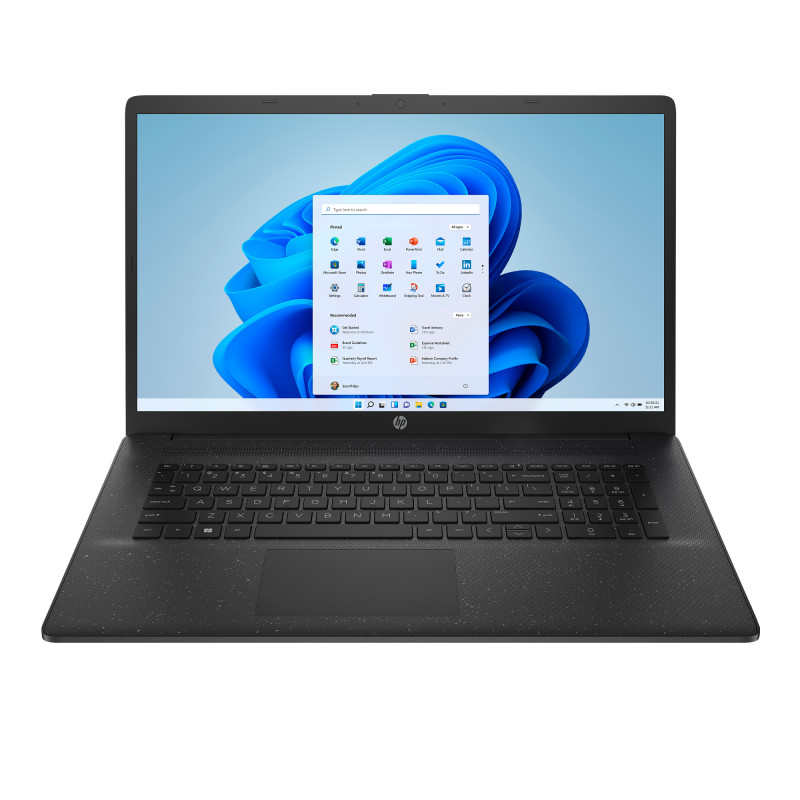 HP 17-cn0011nc N4500/4GB/512GB/W11H-black