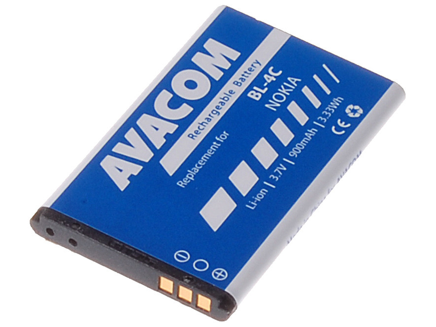 AVACOM batéria do mobilu Nokia 6300 Li-Ion 3,7 V 900mAh (náhrada BL-4C)