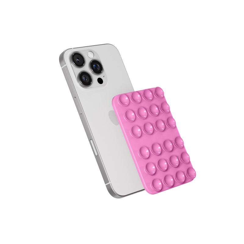 Epico Mag+ prísavný držiak na telefón - ružová