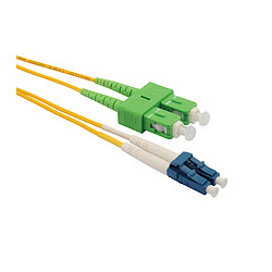 Patch kábel 9/125 LCupc/SCAPC SM OS1 1m duplex