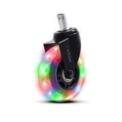 TRUST GXT701 LED GÉL CHAIR WHEELS