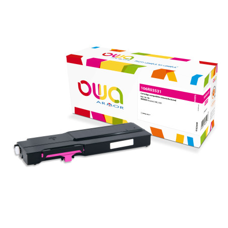 OWA Armor toner kompatibilný s Xerox 106R03535, 8000st, červená/magenta