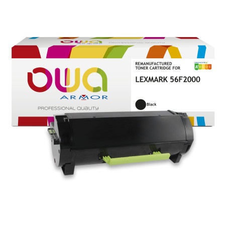 OWA Armor toner kompatibilný s Lexmark 56F2000, čierna/black,6000str.
