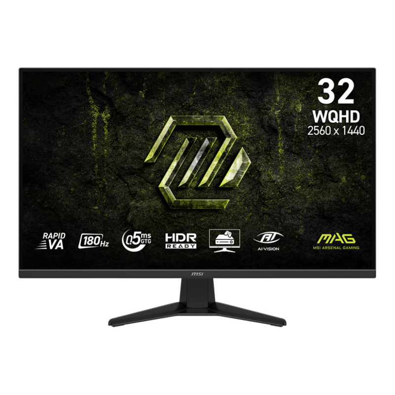 MSI MAG/325QF E18V/31,5''/VA/QHD/180Hz/0,5ms/Čierna/3R