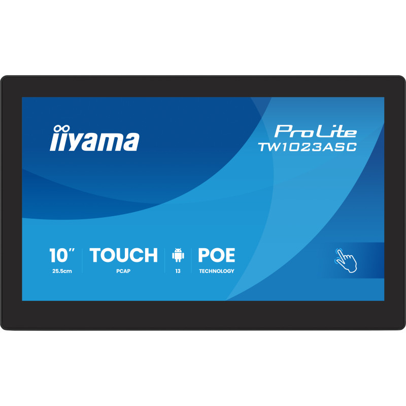 10'' iiyama TW1023ASC-B3P: IPS, HD, ANdroid, cam