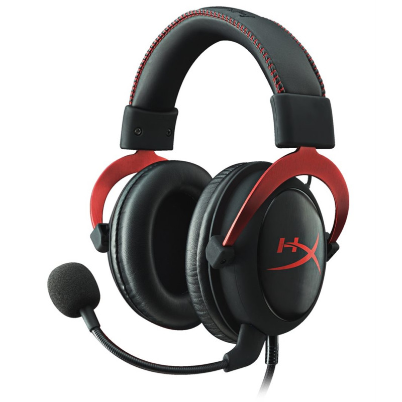 HP HyperX Cloud II - Pro herný headset červený