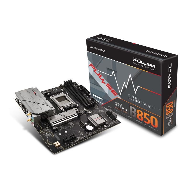 SAPPHIRE PULSE B850 WIFI/AM5/mATX