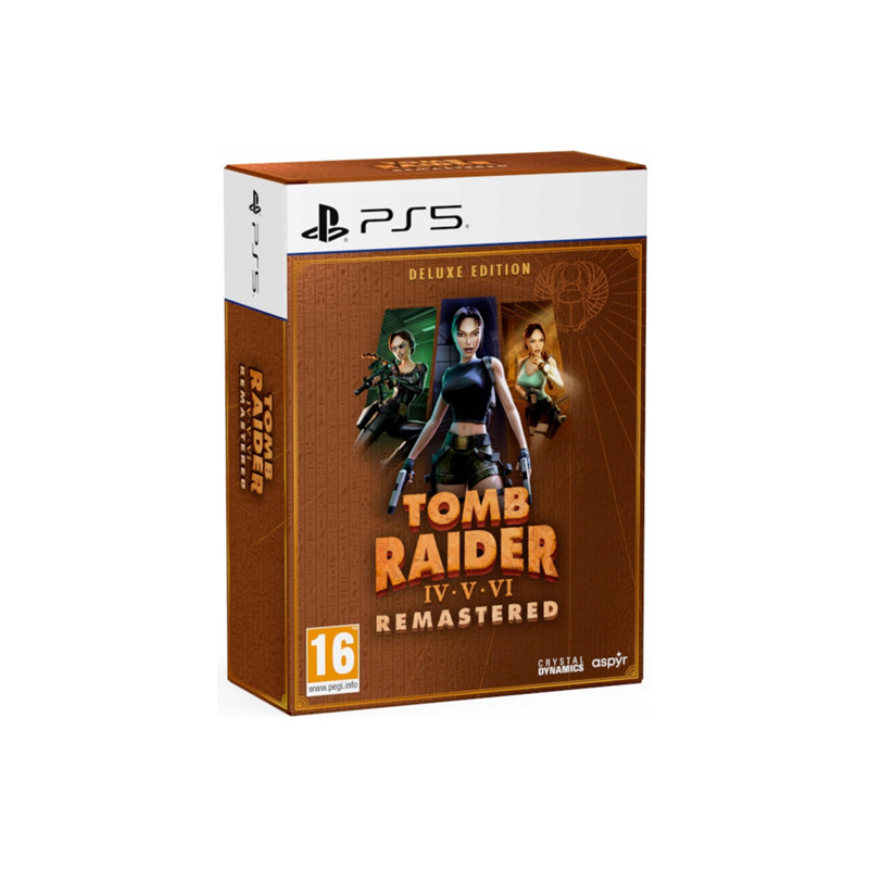 PS5 - Tomb Raider IV-VI Remastered Starring Lara Croft: Deluxe Edition