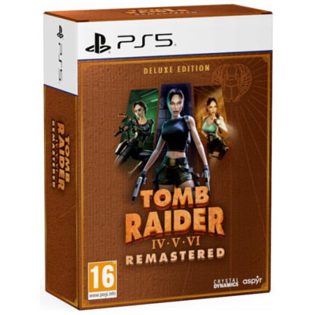 PS5 - Tomb Raider IV-VI Remastered Starring Lara Croft: Deluxe Edition