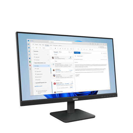 Lenovo ThinkVision/S24e-4e/23,8''/IPS/FHD/100Hz/4ms/Čierna/3R