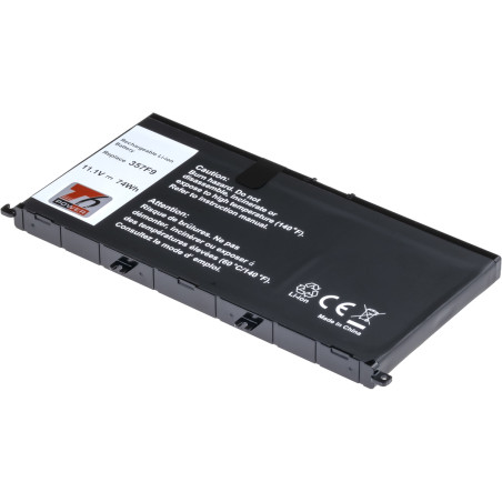 Batéria T6 Power pre Dell Insprion 15 7559, 7566, 7567, 6660mAh, 74Wh, 6cell, Li-ion