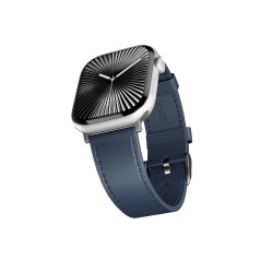 Epico Watch Strap Leather 42/44/45/46/49 - modrá