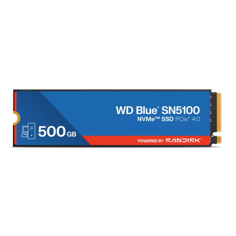 SSD 500 GB WD Blue SN5100 NVMe M.2 PCIe Gen4 2280