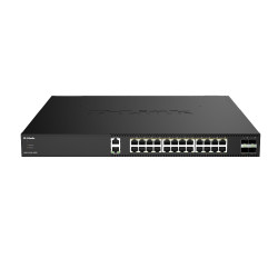 D-Link DXS-1250-28YP/E 28-Port 10G Multi-Gigabit PoE++ Smart Managed Switch with 4 x 25G SFP28 Ports