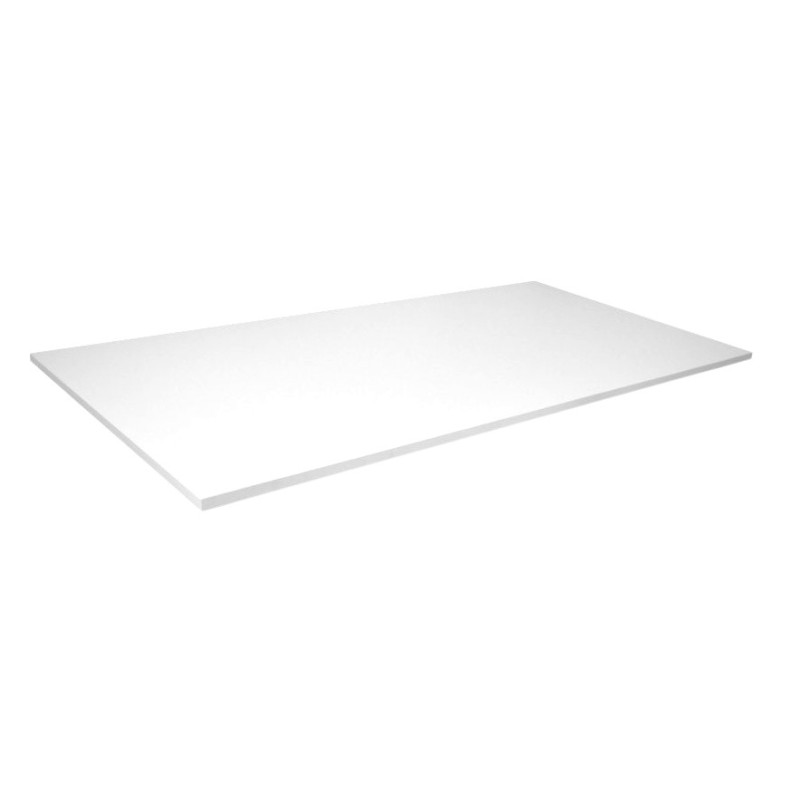 Stolová doska BR168BL, 1600 x 800 x 25 mm biela pre výškovo nastaviteľné podnože Brateck