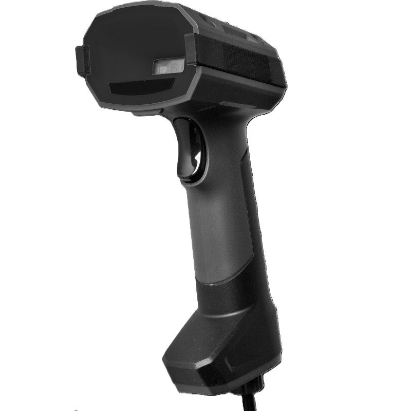 CCD 2D čítačka Virtuos HT-851A, USB (klávesnica/RS-232 emulácia), bez stojančeka, čierna