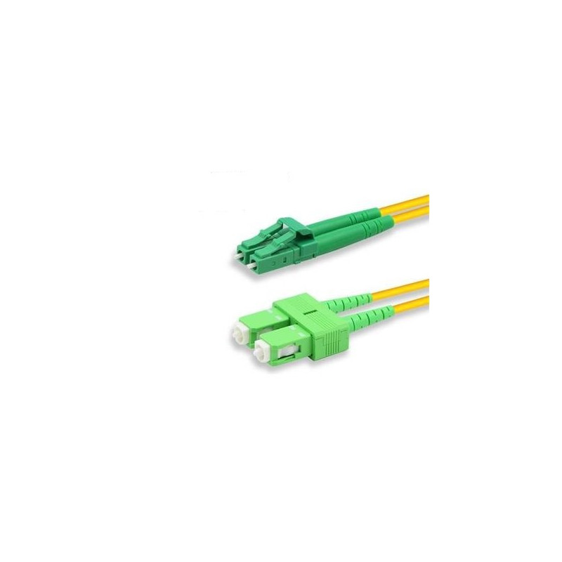 Patchcord FO duplex LC/APC-SC/APC 9/125um SM, 3m, OS2, 1,8mm