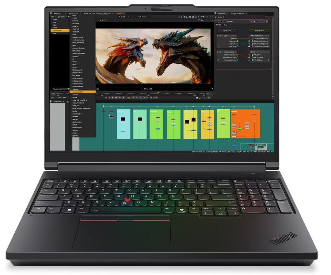 Lenovo ThinkPad P/P16 Gen 3/U7-255HX/16''/WUXGA/32GB/1TB/RTX 1000/W11P/Black/3R