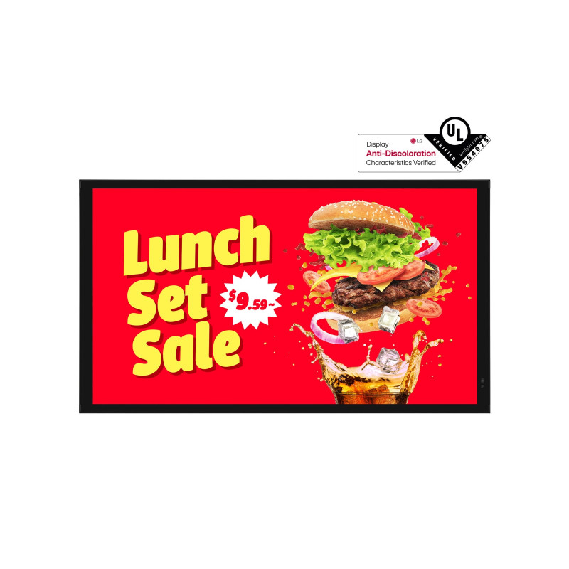 49'' LG LED 49XE4 - FHD,4000cd,FO,WebOS,24/7