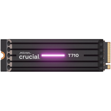 Crucial 1TB T710 SSD s heatsink