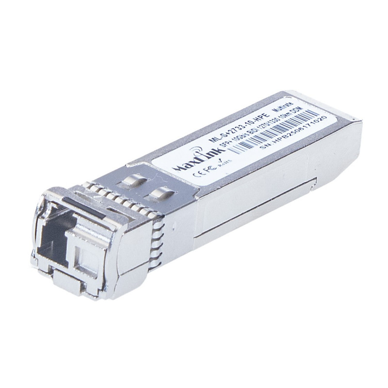 MaxLink 10G SFP+ optický HP modul, WDM(BiDi), SM, Tx 1270/Rx1330nm, 10km, 1x LC konektor, DDM, HPE