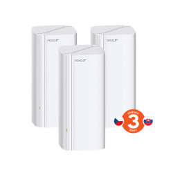 Tenda Nova EE3 Pro (3-pack) WiFi7 BE3600 Mesh Gigabit systém, 9x GLAN/GWAN, WPA3, VPN, CZ app