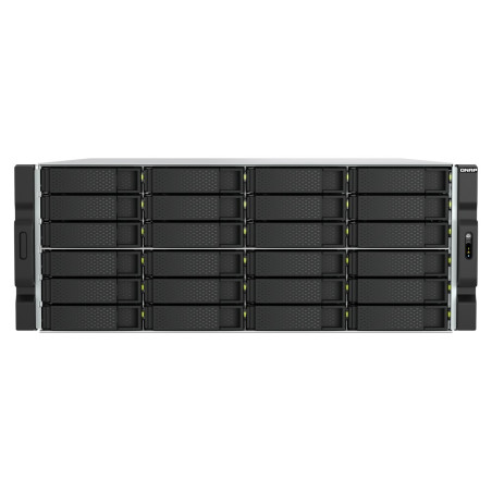 QNAP TS-h2477AXU-RP-R7D-24H03 (NAS s 24x 16TB HDD, ZFS, 32GB DDR5 RAM, 2x PCIe, 2x 2,5GbE, 2x 10GbE)