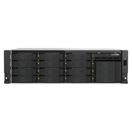 QNAP TS-h1655XeU-RP-8G-12H02 (NAS s 12x 12TB HDD, 8GB RAM, 4x E1.S/M.2, 2x PCIe, 2x 2,5GbE, 1x10GbE)
