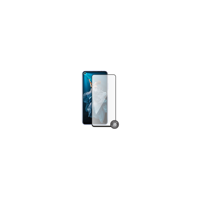 Screenshield HUAWEI Honor 20 Tempered Glass protection (full COVER black)
