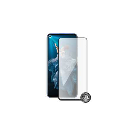 Screenshield HUAWEI Honor 20 Tempered Glass protection (full COVER black)