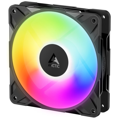 ARCTIC P12 Pre Reverse A-RGB - 120mm Case Fan with A-RGB - Reverse Impeller Design - FDB bearing - m