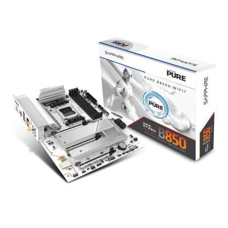 SAPPHIRE PURE B850 WIFI 7/AM5/ATX