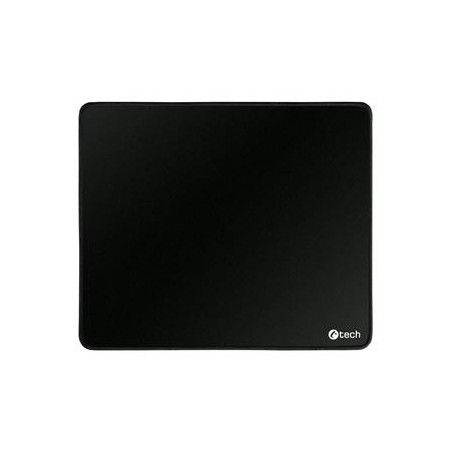 Podložka pod myš C-TECH MP-01S-BK, čierna, 240x200x4mm, obšité okraje