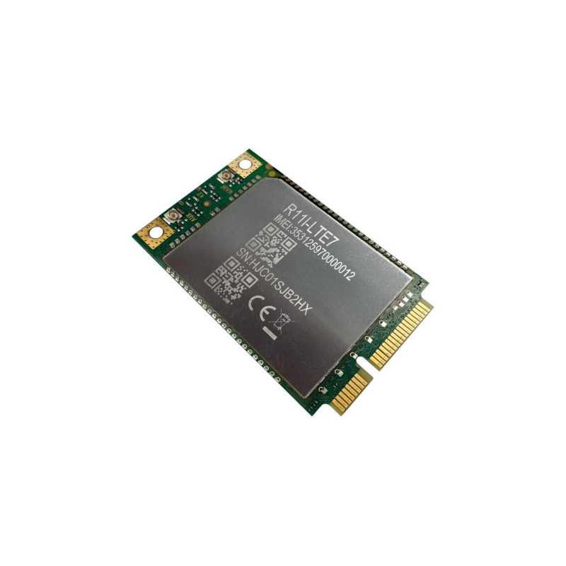 MikroTik R11e-LTE7, miniPCIe CAT7 LTE karta