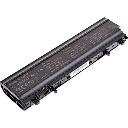 Batéria T6 Power pre Dell Latitude E5440, Latitude E5540, 5200mAh, 58Wh, 6cell