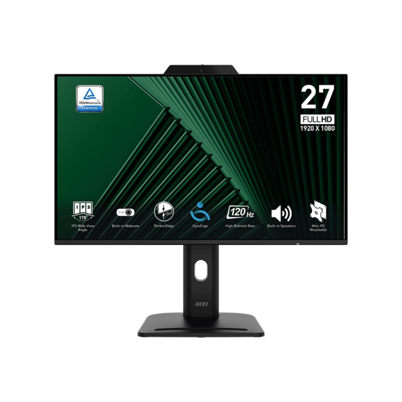 MSI Pro/MP272PMG/27''/IPS/FHD/120Hz/1ms/Čierna/3R
