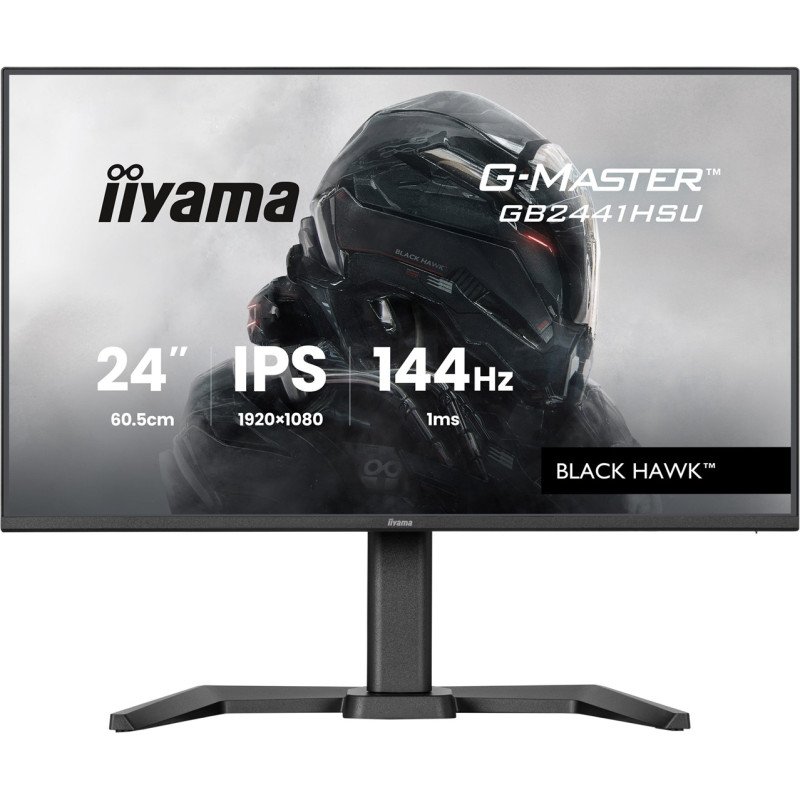 24'' iiyama GB2441HSU-B1: IPS, FHD, 144Hz, HAS