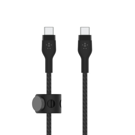 Belkin kábel USB-C s konektorom USC-C,2M čierny pletený