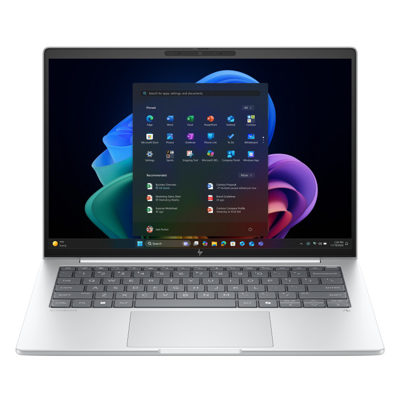 HP EliteBook 8/G1i/U5-228V/14''/WUXGA/32GB/1TB/Intel int/W11P/Silver/3R On-Site