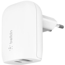 BELKIN BOOSTCHARGE 37W dual adaptér biely